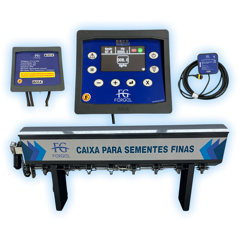 Controle Total na Distribuição de Sementes Finas. Adapte-se. Domine.